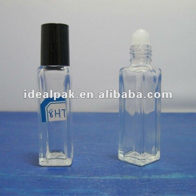 10ml square roll on bottle, roll on glass bottle,roll on perfume bottle